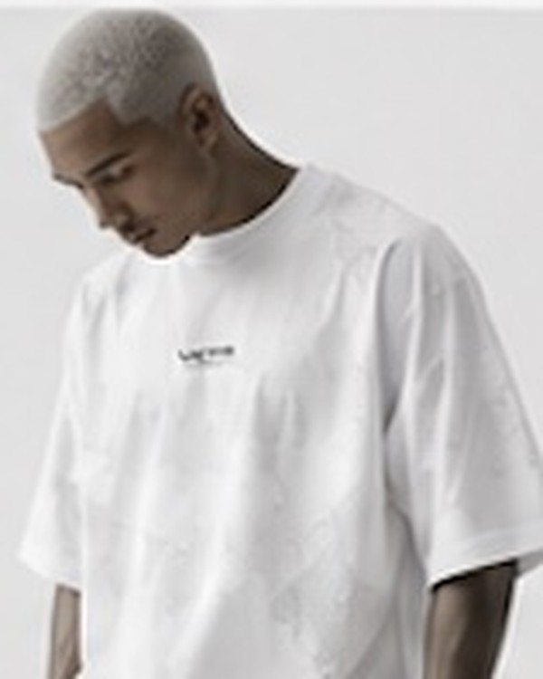 Front view · VCTR 001 Oversized Perforated Tee