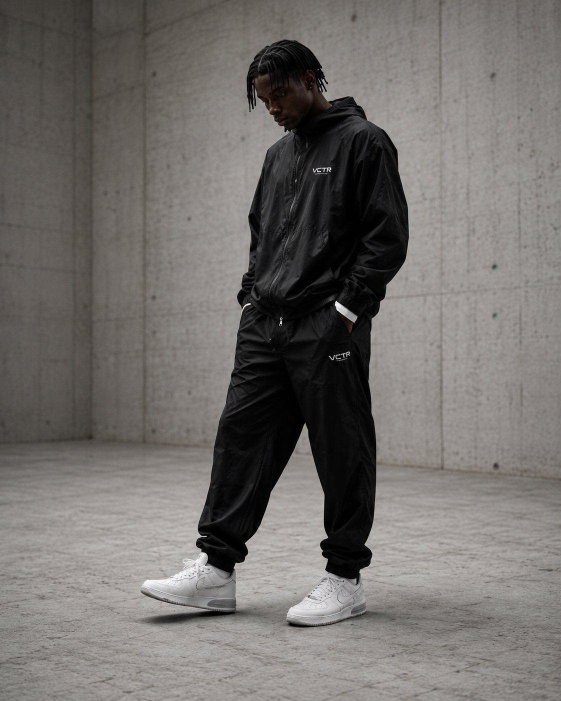 Argentina potrero track top — black track set
