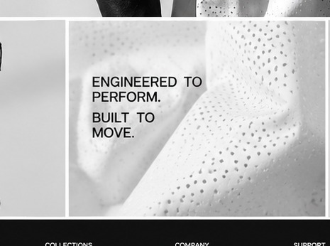 Engineered to perform. Built to move.