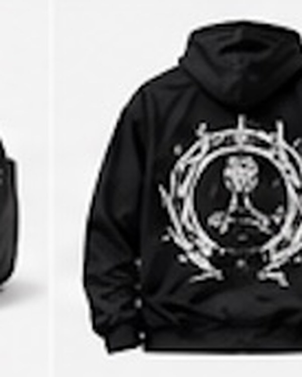 VCTR 030 · Cage Crest Hoodie